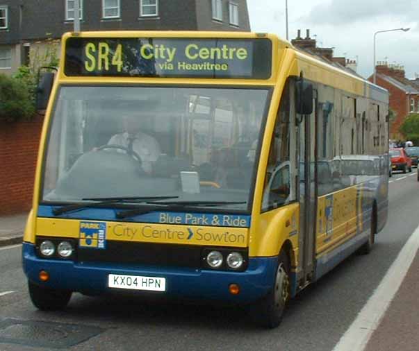 Cooks Coaches Optare Solo Exeter P&R KX04HPN